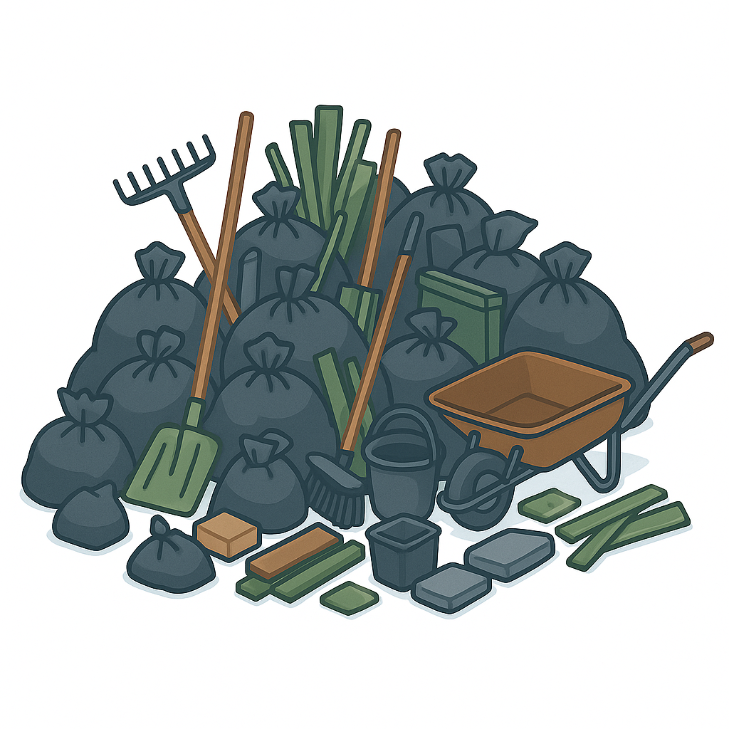 4 Yard Pile (3.66m3)