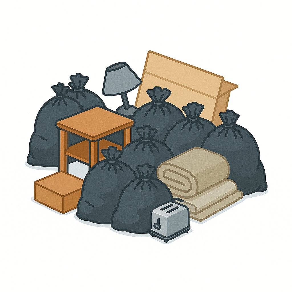 2 Yard (1.5m3) Pile of Rubbish