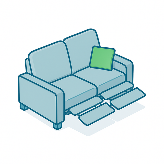 Reclining 2 Seater Sofa