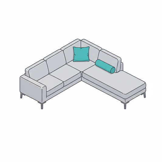 L Shaped Sofa (Chaise)