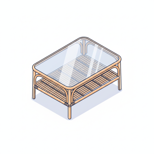 Rattan Coffee Table